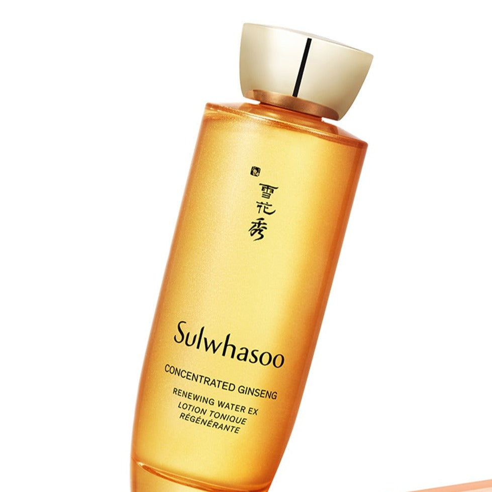SULWHASOO Concentrated Ginseng Renewing Water EX 150ml bottle for hydration and skin rejuvenation