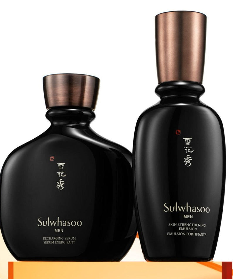 SULWHASOO Men Basic Set (Serum & Emulsion) by Gentleman Korea – premium Korean men’s skincare serum and emulsion set