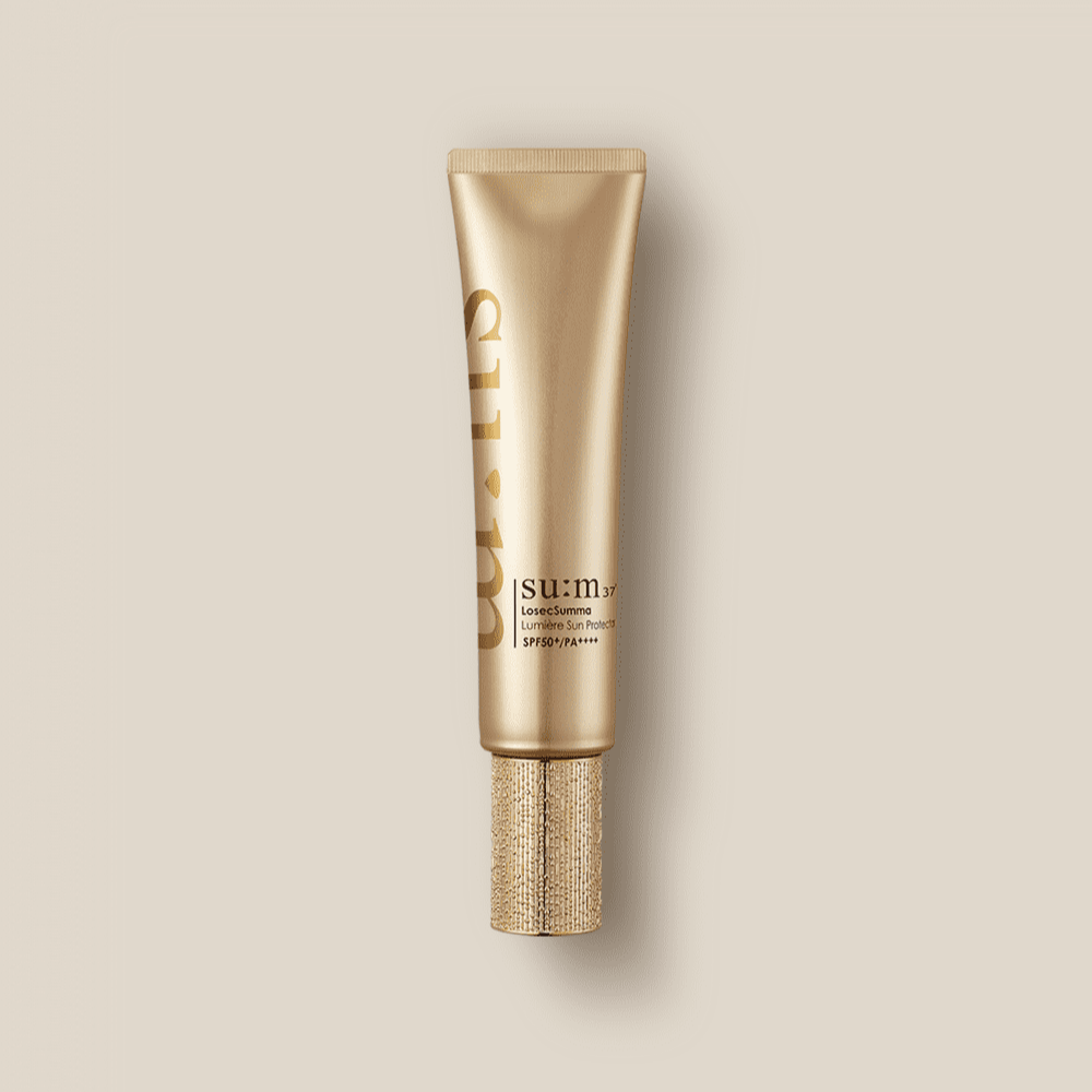 SU:M37 Rosicsumma Lumiere Sun Protector SPF50+/PA++++ 50ml gold tube