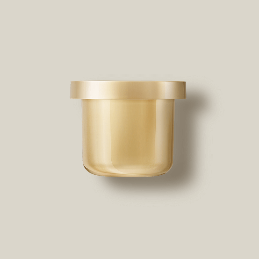 SU:M37 Rosicsumma Repair Cream Refill 50ml in a gold container on a light background