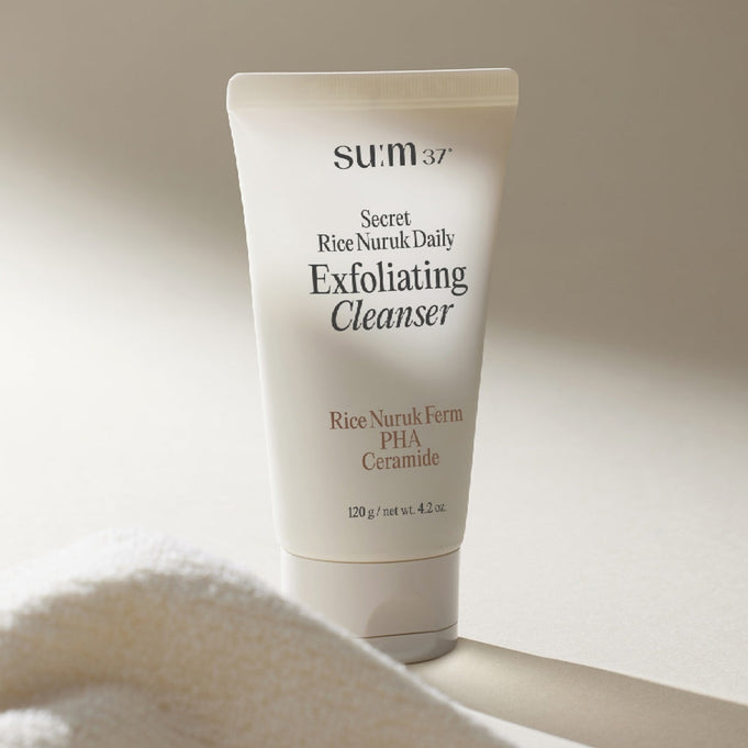 SU:M37 Secret Rice Nuruk Peeling to Foam Cleanser 120g disponible sur Ma petite Coree, ton Eshop 100% K-beauty en direct de Seoul
