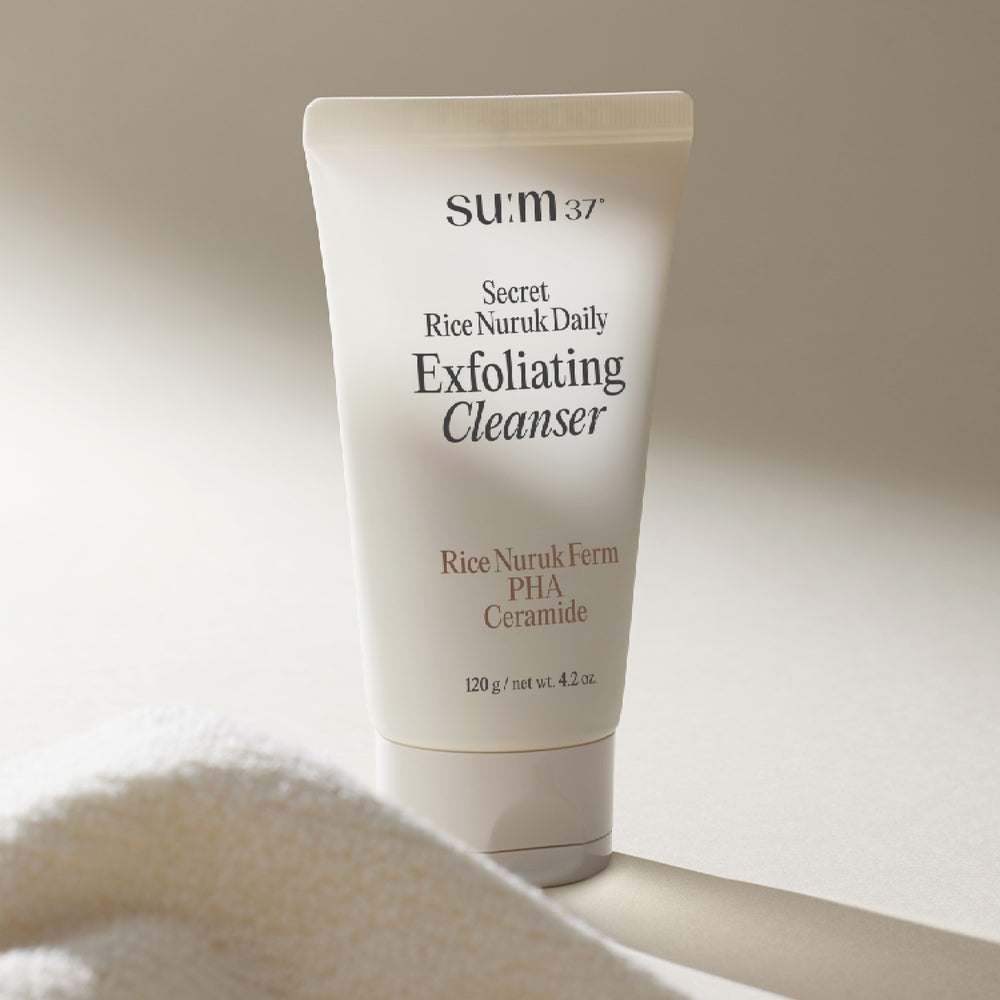 SU:M37 Secret Rice Nuruk Peeling to Foam Cleanser 120g disponible sur Ma petite Coree, ton Eshop 100% K-beauty en direct de Seoul