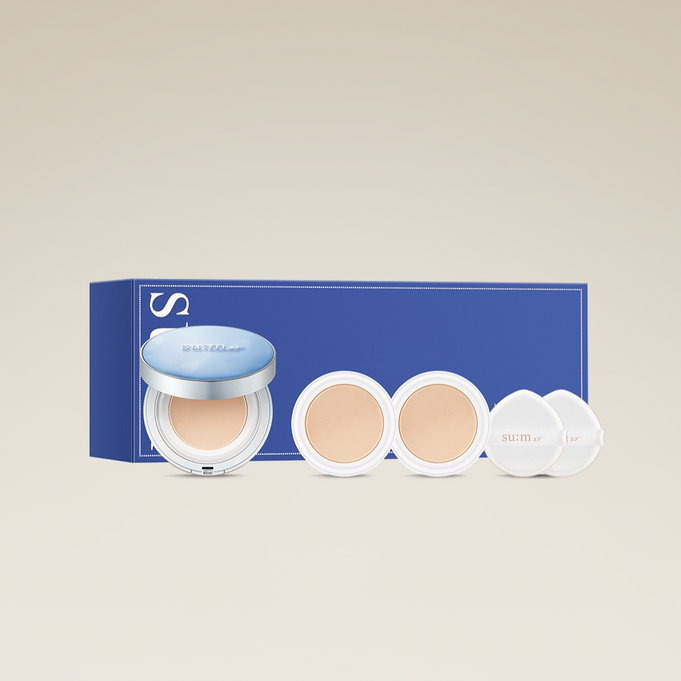 SU:M37 Water-full mesh cushion glow set 01