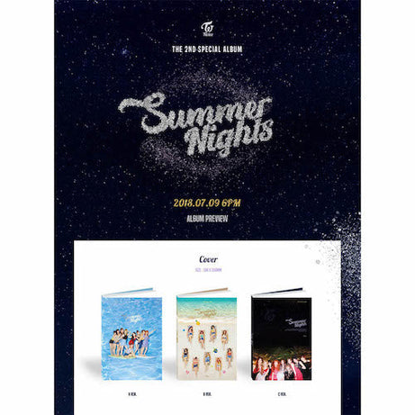 TWICE SUMMER NIGHTS 2nd Special Album on sales on our Website !