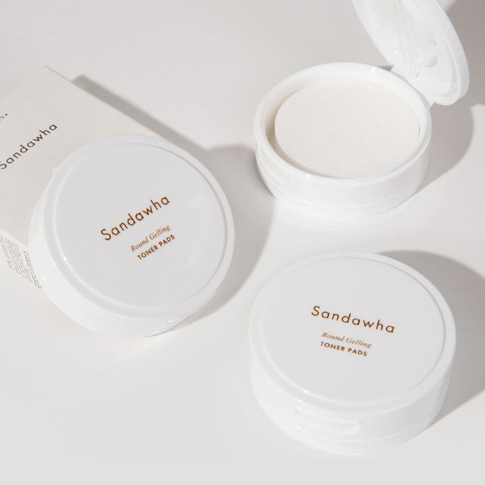 SANDAWHA Round Gelling Toner Pads 50p | Kool Seoul