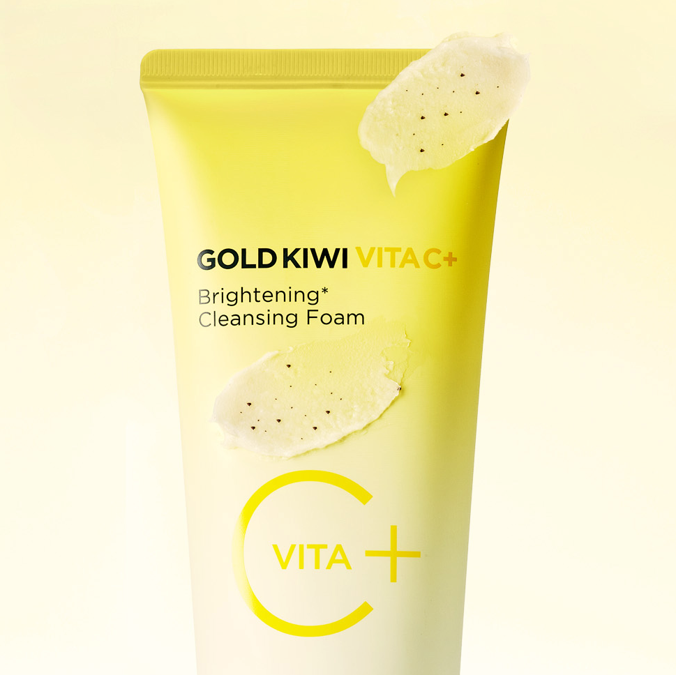 HOLIKA HOLIKA Gold Kiwi Vita C+ Brightening Cleansing Foam 150ml