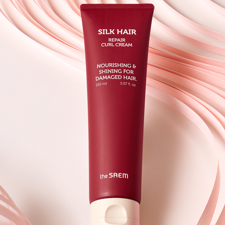 THE SAEM Silk Hair Repair Curl Cream 150ml available on Koolseoul.com, your Korean Eshop from Seoul !