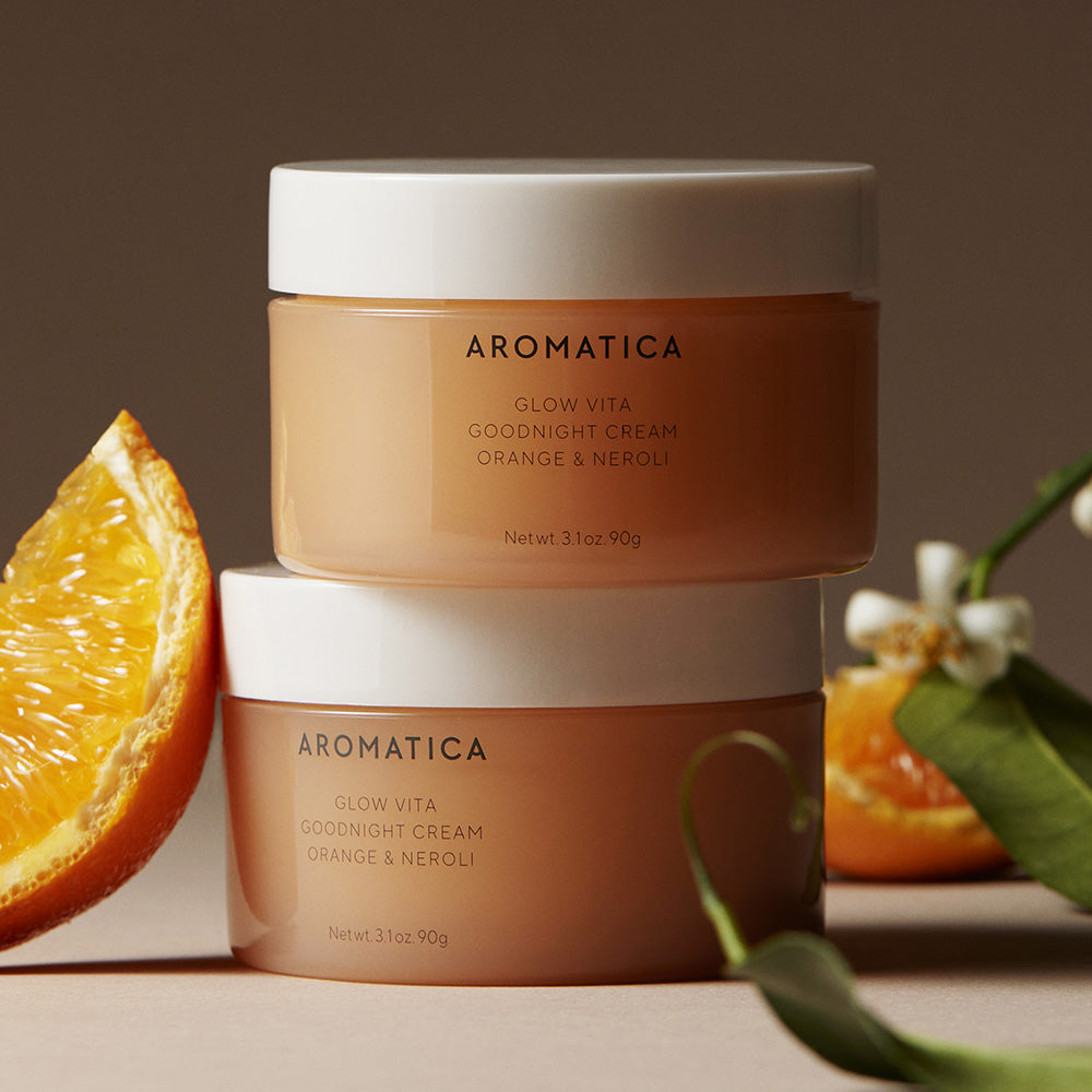 Aromatica Glow Vita Good Night Cream Orange & Neroli 90g