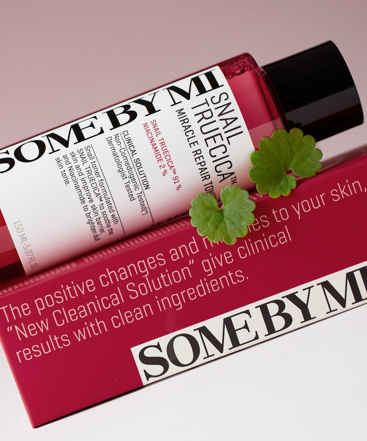 SOME BY MI Snail Truecica Miracle Repair Toner 150ml with packaging, showcasing skin repair benefits.