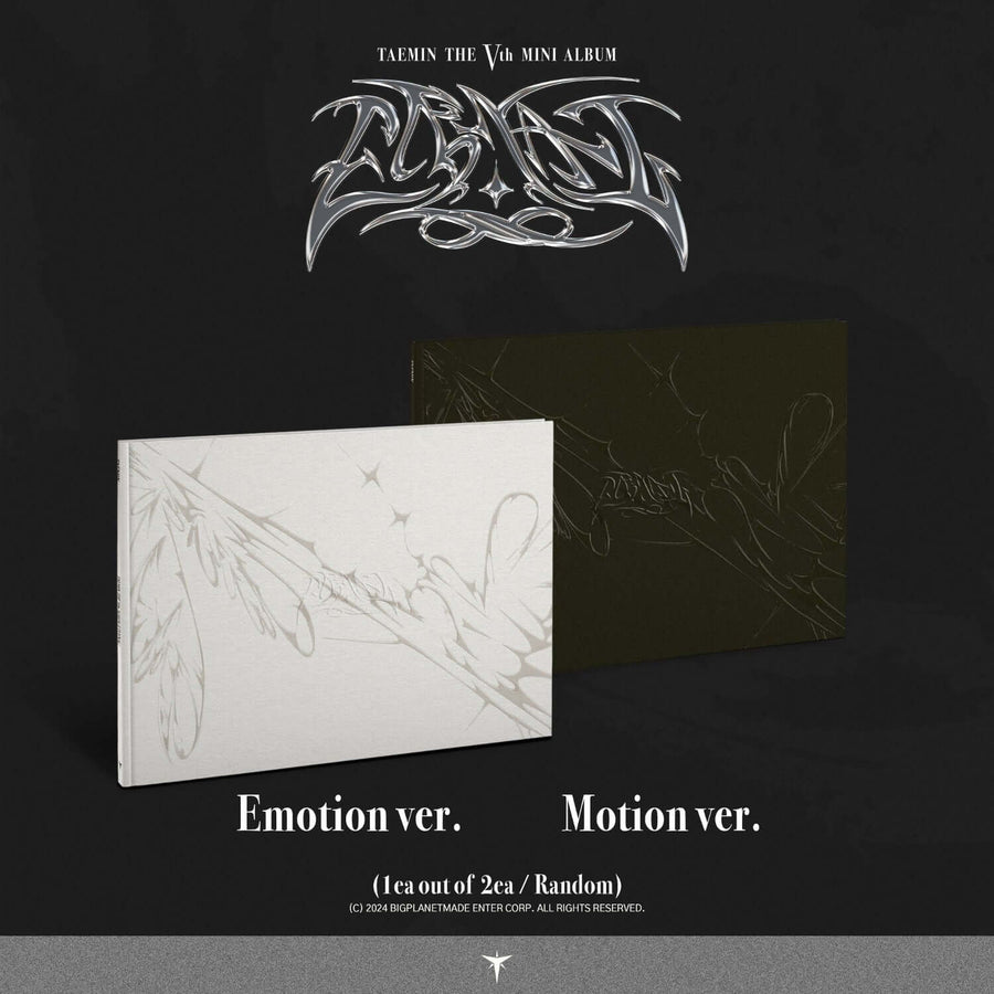 テミン - 5th Album Eternal [Emotion Ver. / Motion Ver.] (ランダム) - Kpop アルバム
