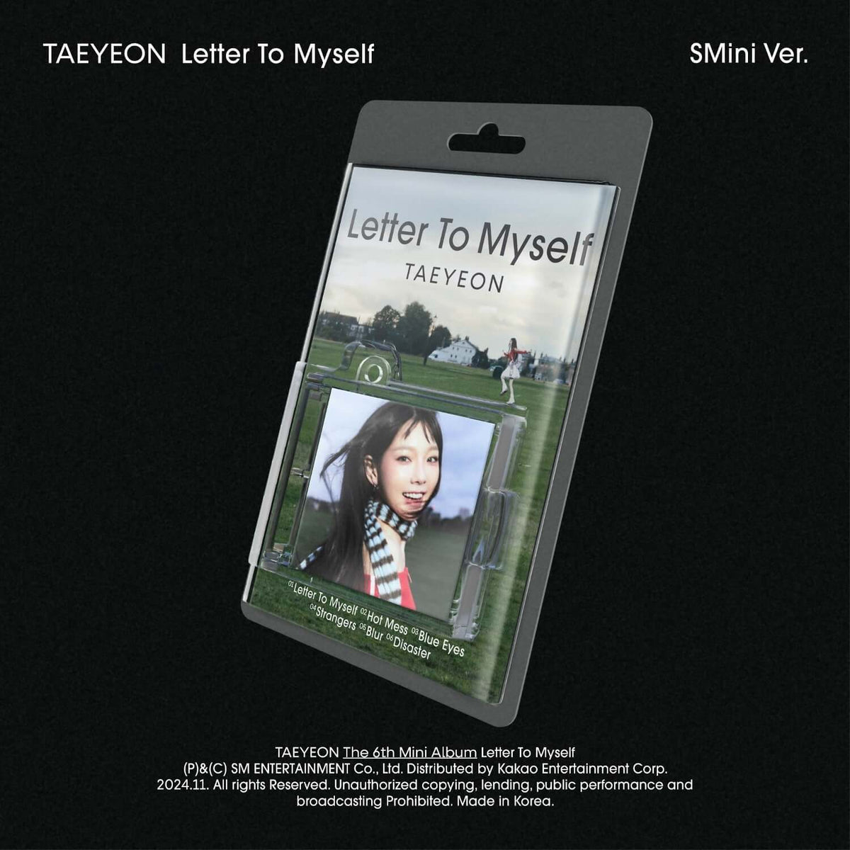 TAEYEON - 6th Album [Letter To Myself] (SMini Ver.) (Smart A | Kool Seoul - Buy Kpop Albums Online