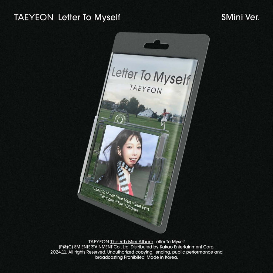 テヨン - 6thアルバム [Letter To Myself] (Smini Ver.) (スマートアルバム) - Kpopアルバム