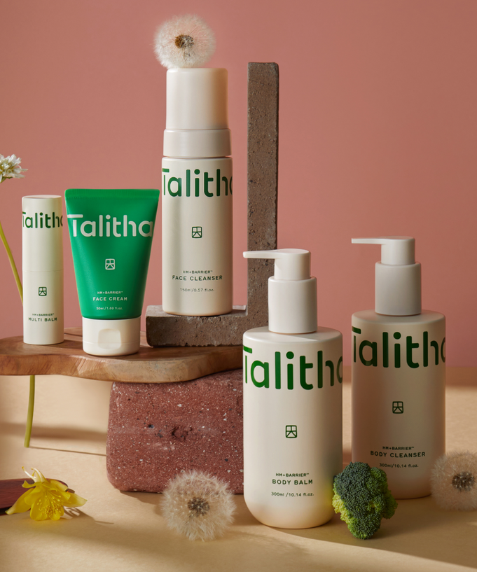 TALITHA KOUM HM+ Barrier Full Set (Face Cream, Multi Balm, Face Cleanser, Body Balm & Body Cleanser) | Kool Seoul