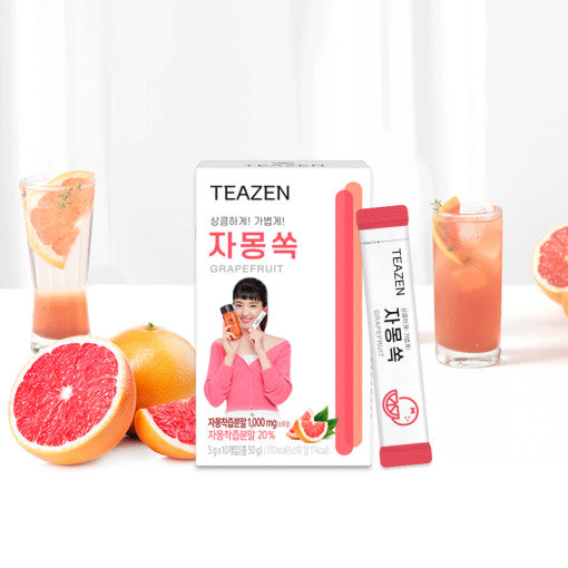 TEAZEN  Grape Fruit Tea 10 Sticks