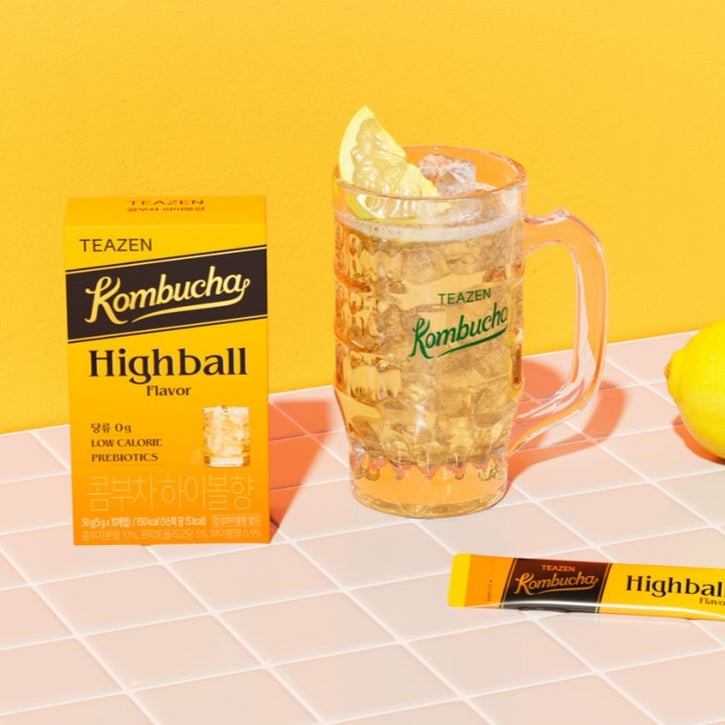 TEAZEN Kombucha Highball Flavor 10 Sticks | Kool Seoul