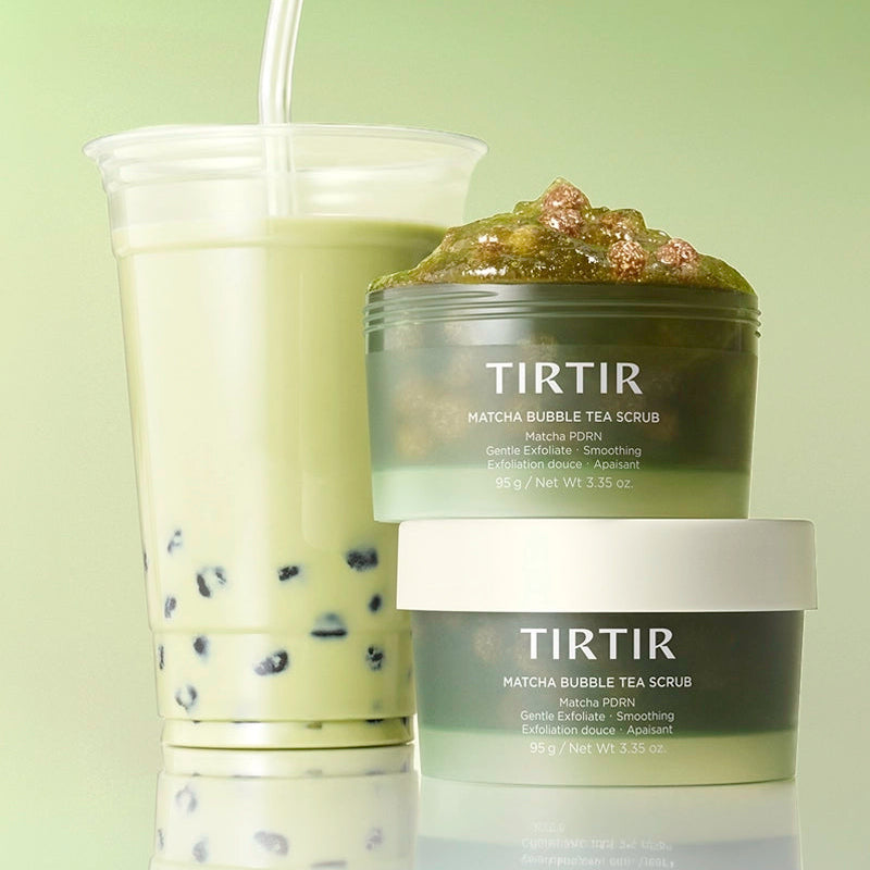 TIRTIR 抹茶 バブルティー スクラブ 95g