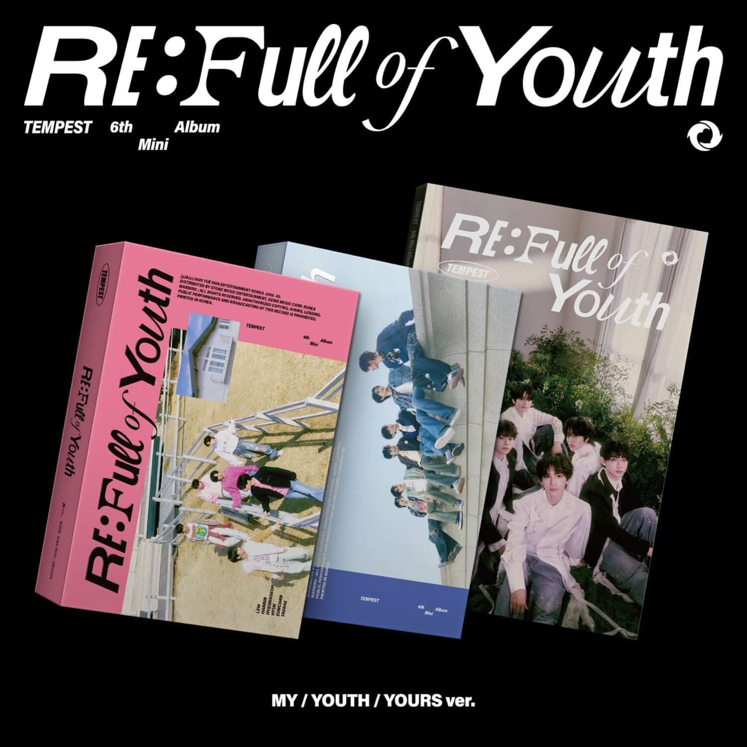 TEMPEST - [RE: Full of Youth] (Random 1 of 3) - Kpop Album | Kool Seoul - Buy Kpop Albums Online