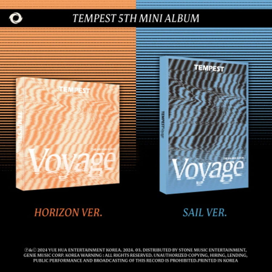 Tempest - [Tempest Voyage] (2種のうちランダム1種) - Kpop アルバム