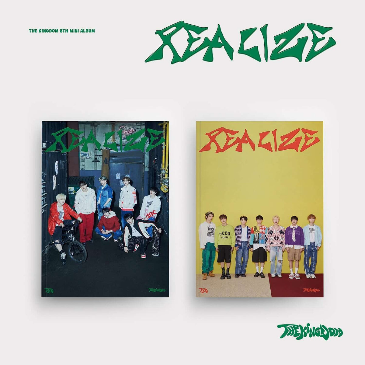 THE KINGDOM - REALIZE (Set of 2) - Kpop Album | Kool Seoul - Buy Kpop Albums Online