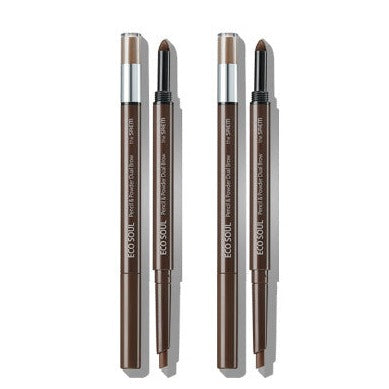 The Saem  Eco Soul Pencil & Powder Dual Brow