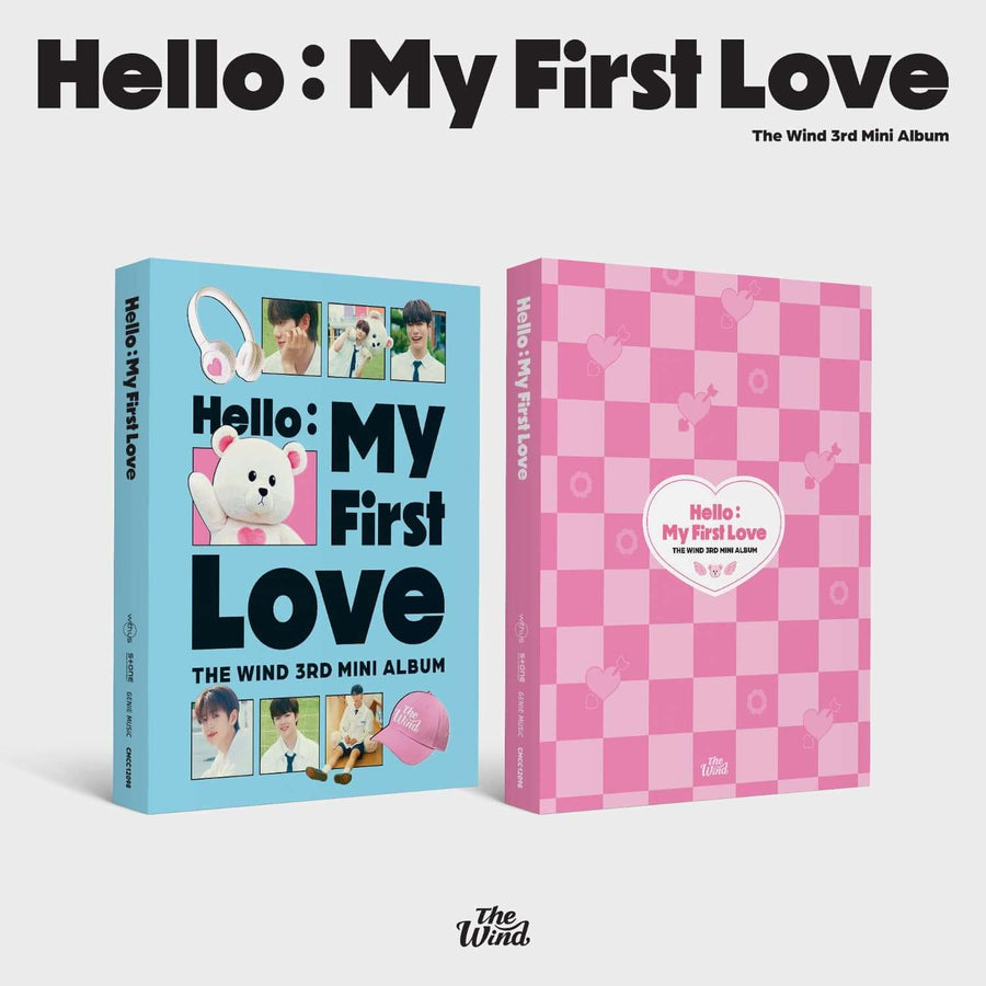 The Wind - 3rd Album [Hello : My First Love] (Love Ver.) - Kpop Album