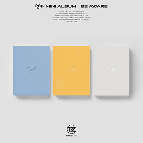 THE BOYZ Be Aware 7th Mini Album Pre-Order on sales on our Website !