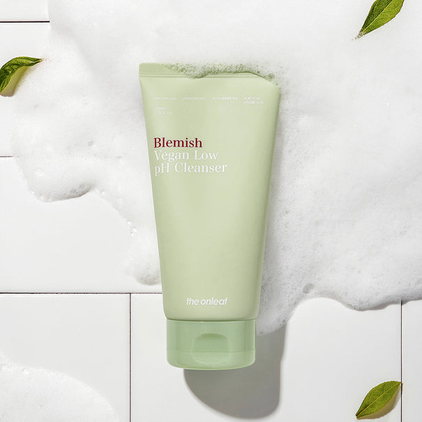 THE ONLEAF Blemish Vegan Low pH Cleanser 150ml available on Koolseoul.com, your Korean Eshop from Seoul !