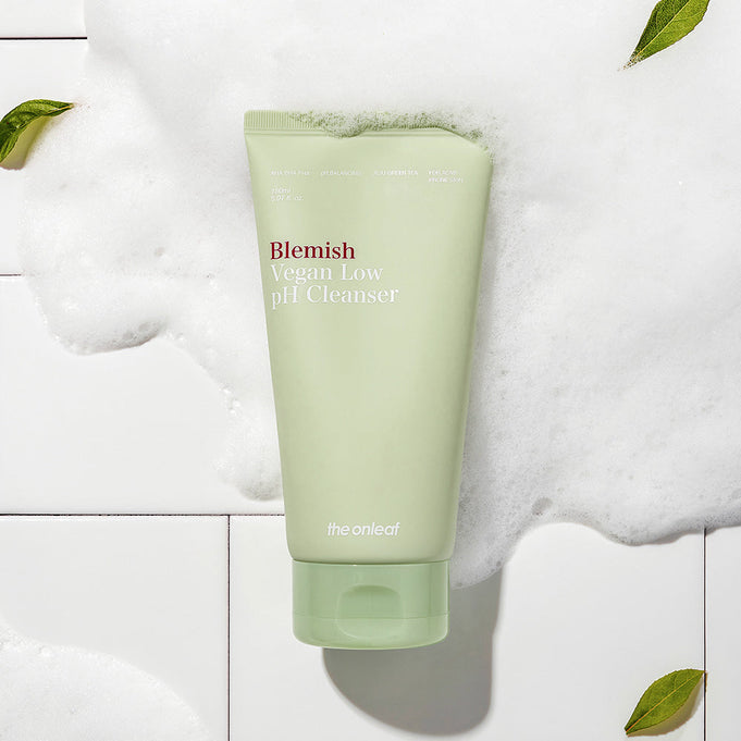 THE ONLEAF Blemish Vegan Low pH Cleanser 150ml | Kool Seoul