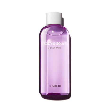 THE SAEM Body & Soul Light Body Oil 230ml available on Koolseoul.com, your Korean Eshop from Seoul !