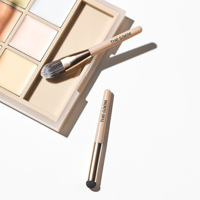 THE SAEM Cover Perfection Concealer Palette with brushes