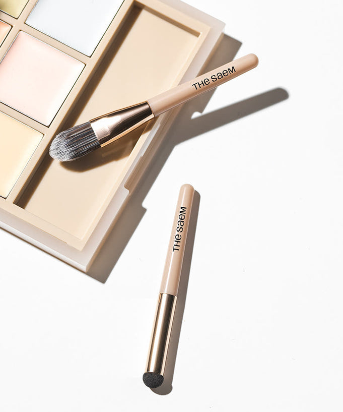 THE SAEM Cover Perfection Concealer Palette with brushes