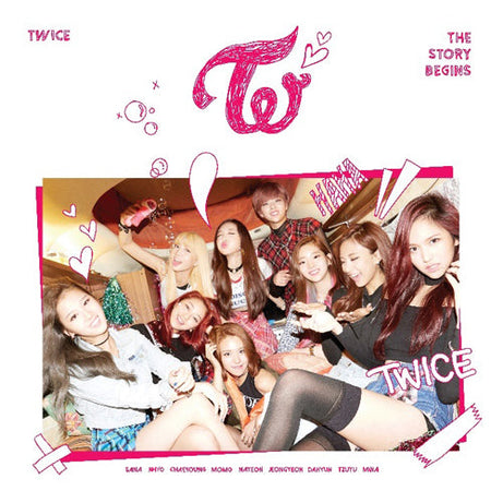 TWICE THE STORY BEGINS 1st Mini Album on sales on our Website !