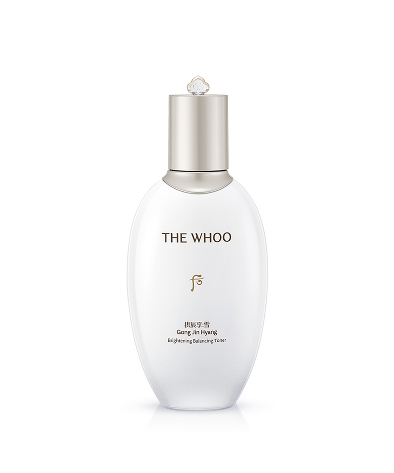 Image of THE WHOO Gongjinhyangseol Whitening Balaning Toner 150ml bottle.