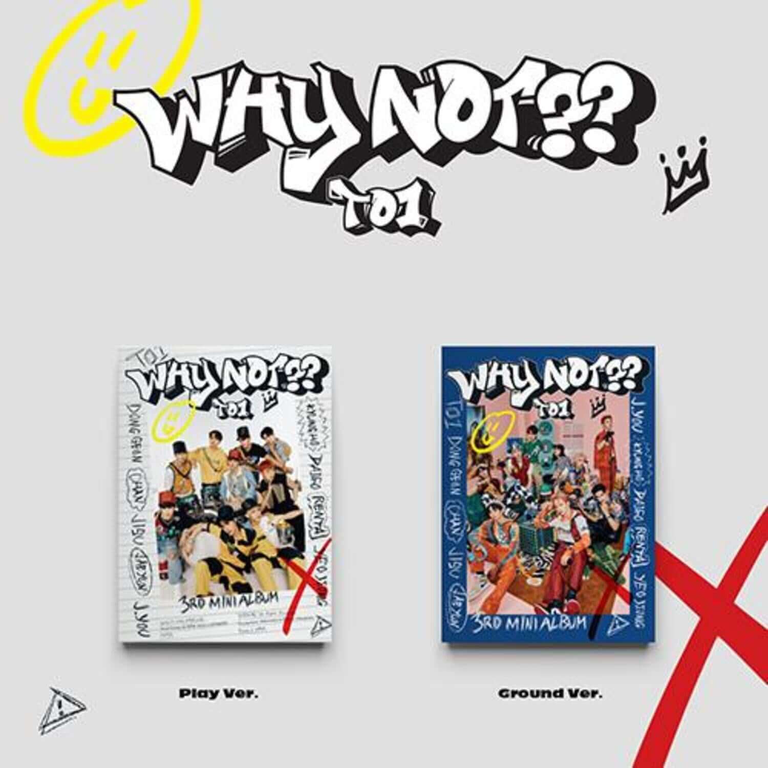 TO1 - [WHY NOT??](Set of 2) - Kpop Album | Kool Seoul - Buy Kpop Albums Online