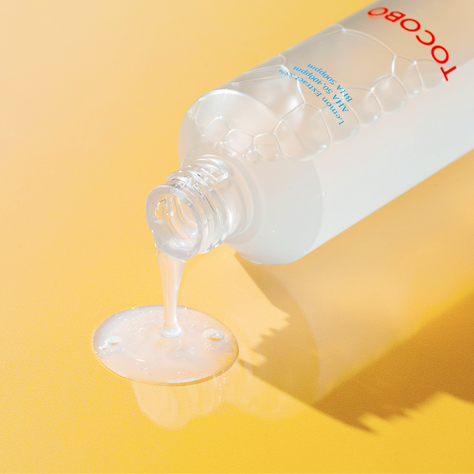 TOCOBO AHA BHA Lemon Toner disponible sur Ma petite Coree, ton Eshop 100% K-beauty en direct de Seoul