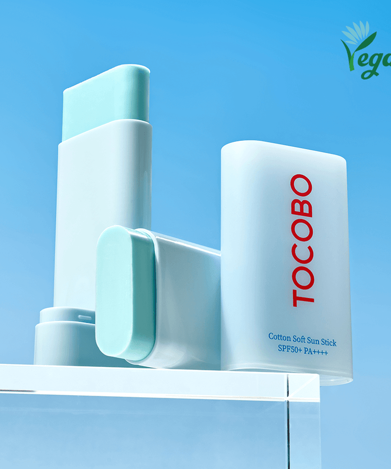 TOCOBO Cotton Soft Sun Stick SPF50+ vegan skincare