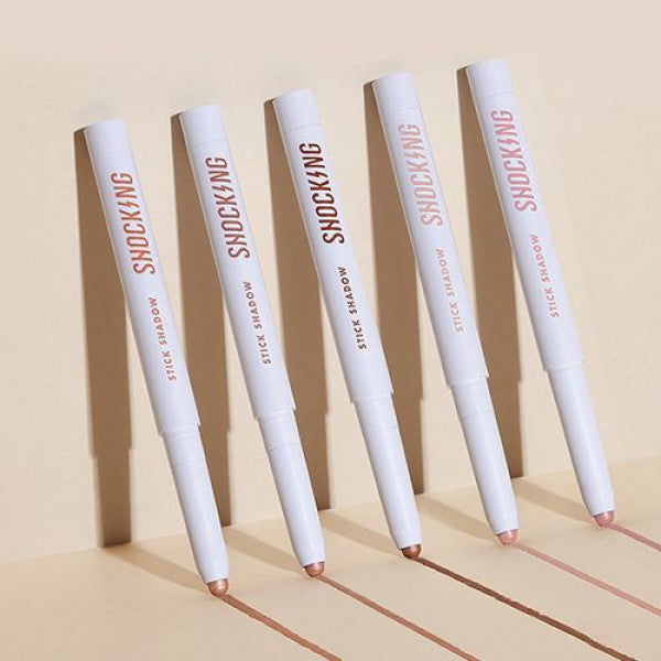 TONY MOLY The Shocking Color Fixing Stick Shadow in five shades.