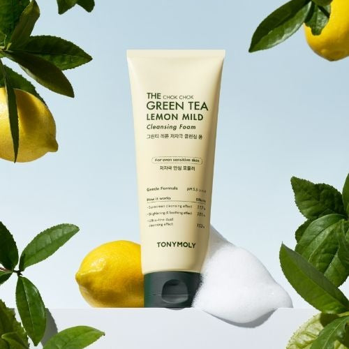 トニーモリー ザ・チョクチョク グリーンティー レモン マイルド クレンジングフォーム 150ml