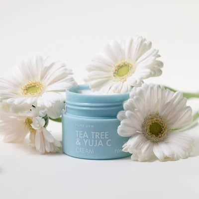 TONYMOLY Pure Dew Tea Tree & Yuja C Cream 50ml