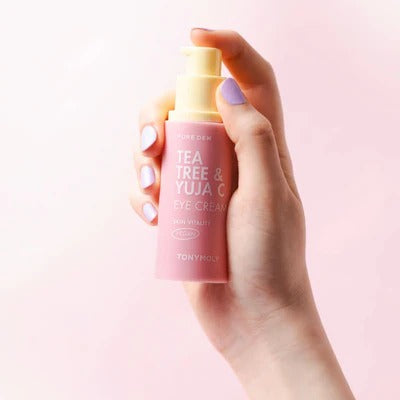 TONYMOLY Pure Dew Tea Tree & Yuzu Seed Vitality Eye Cream 30ml