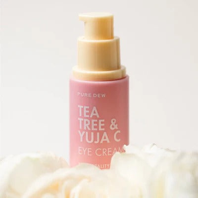 TONYMOLY Pure Dew Tea Tree & Yuzu Seed Vitality Eye Cream 30ml