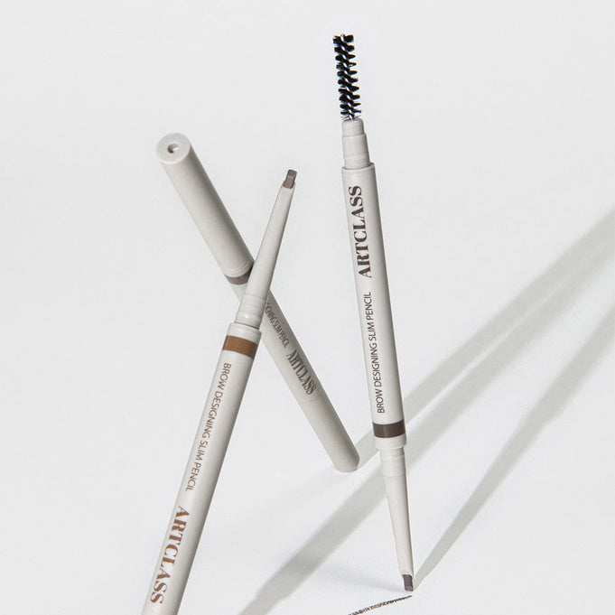 TOO COOL FOR SCHOOL Art Class Brow Designing Slim Pencil with three shades on white background