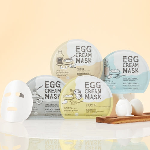 TOO COOL FOR SCHOOL Egg Cream Mask