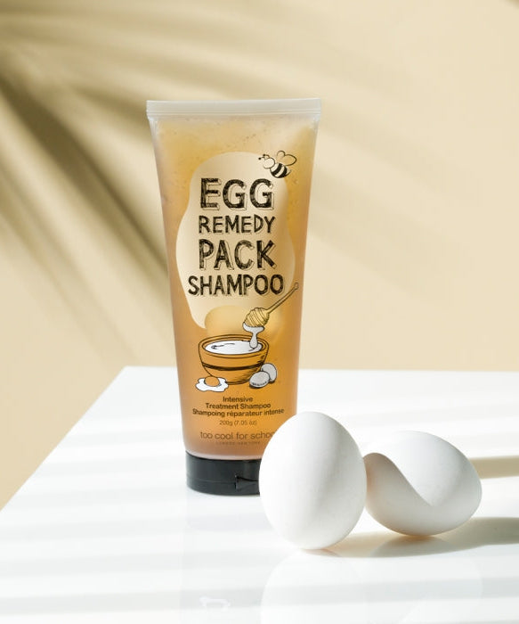TOO COOL FOR SCHOOL Egg Remedy Pack Shampoo 200ml | Kool Seoul