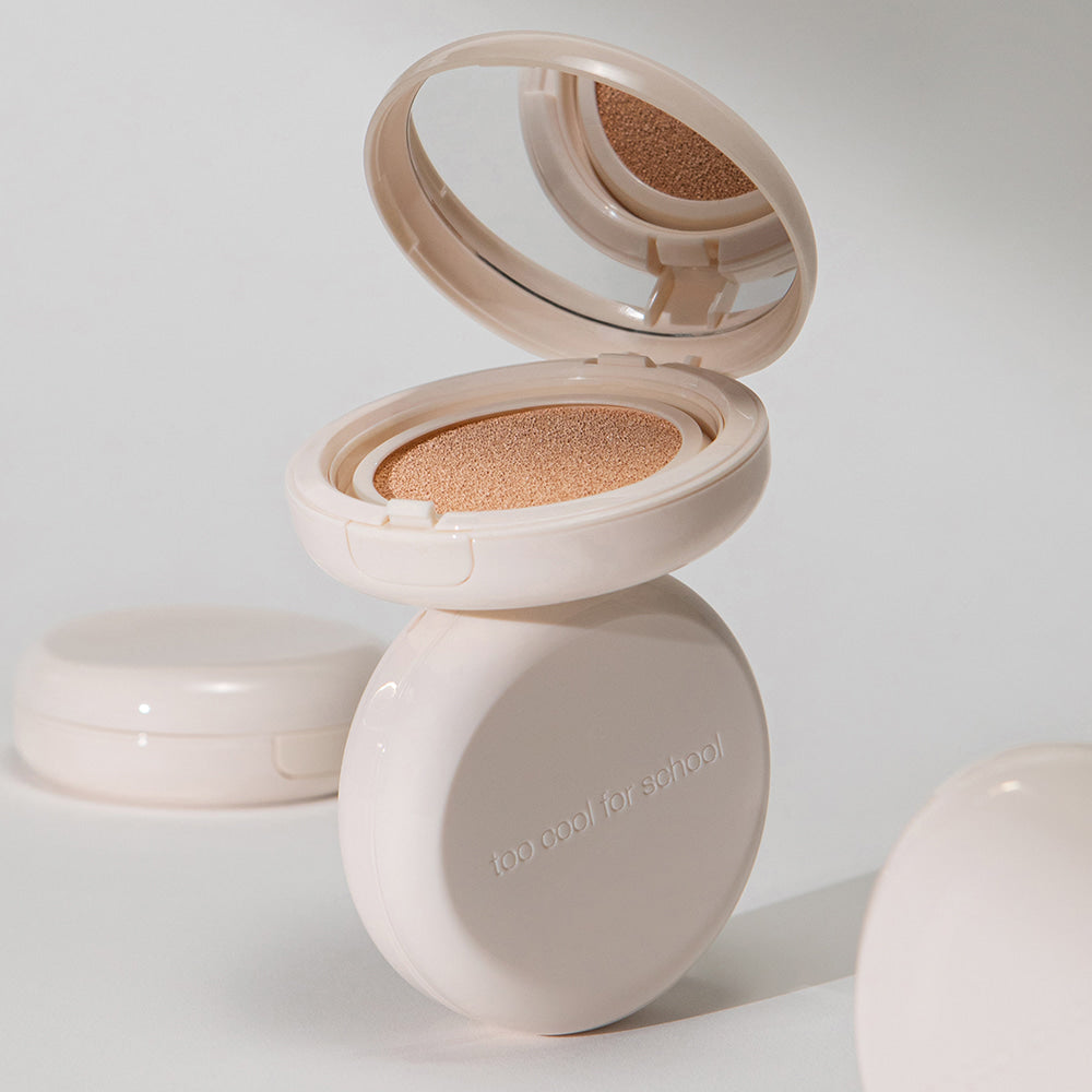 TOO COOL FOR SCHOOL Fixing Dew Cushion [Main Product + Refill] compact and refill set