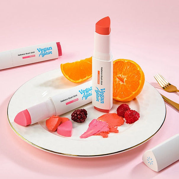 TOUCH IN SOL Vegan Again Radiance Cream Blush Stick available on Koolseoul.com, your Korean Eshop from Seoul !