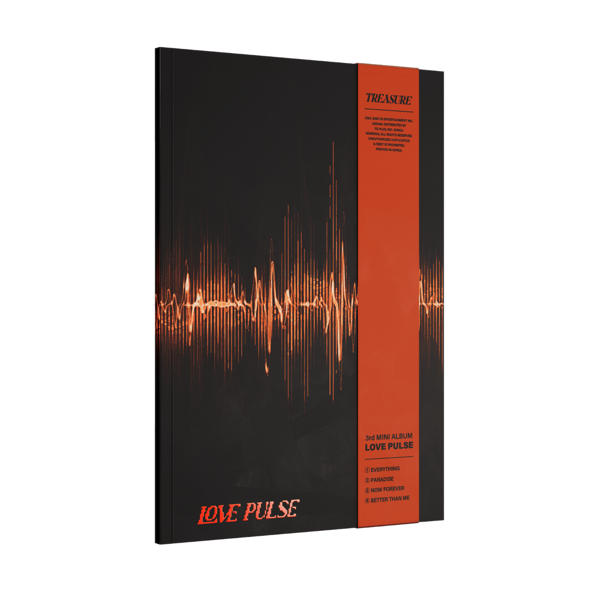 TREASURE - 3rd MINI ALBUM [LOVE PULSE] (ROCKCHIC VER.) - Kpo | Kool Seoul - Buy Kpop Albums Online