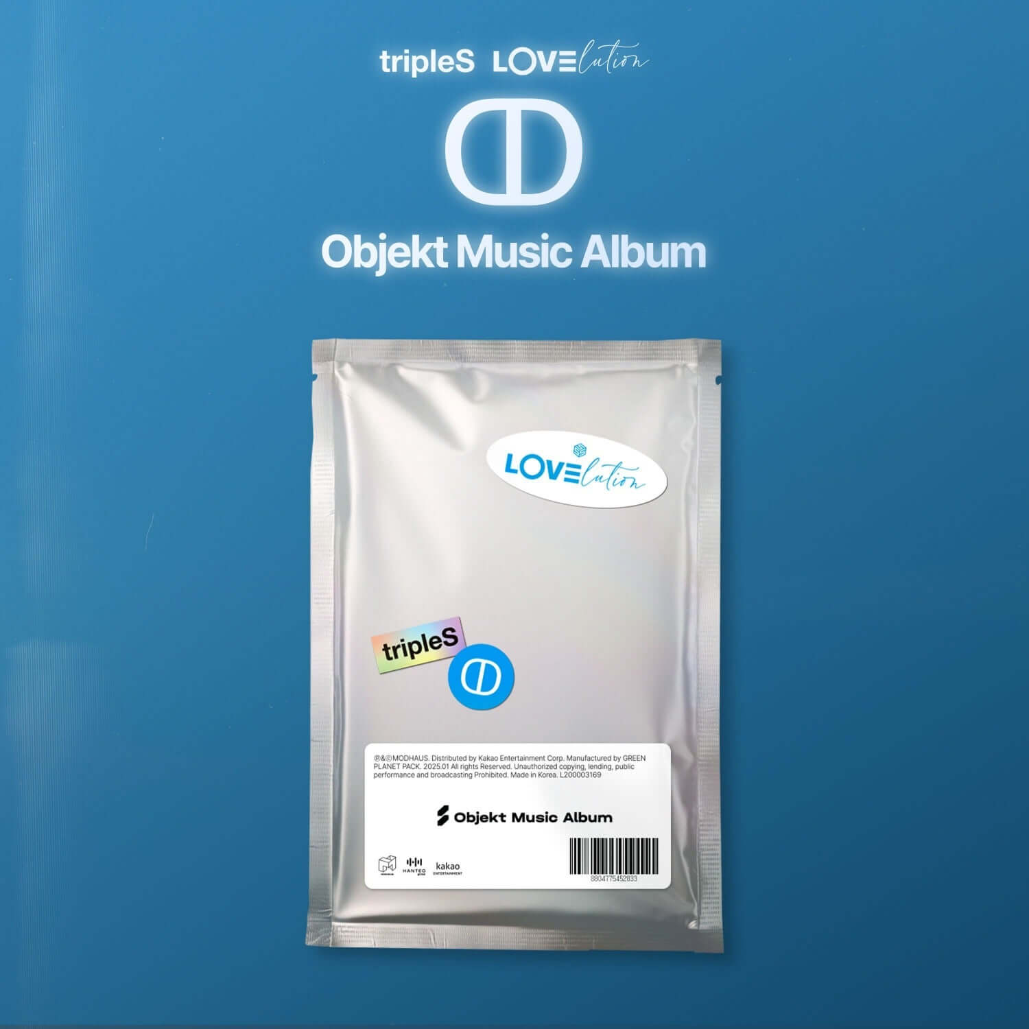 TRIPLES - [LOVElution <ↀ>] (Objekt Music Album) - Kpop Album | Kool Seoul - Buy Kpop Albums Online