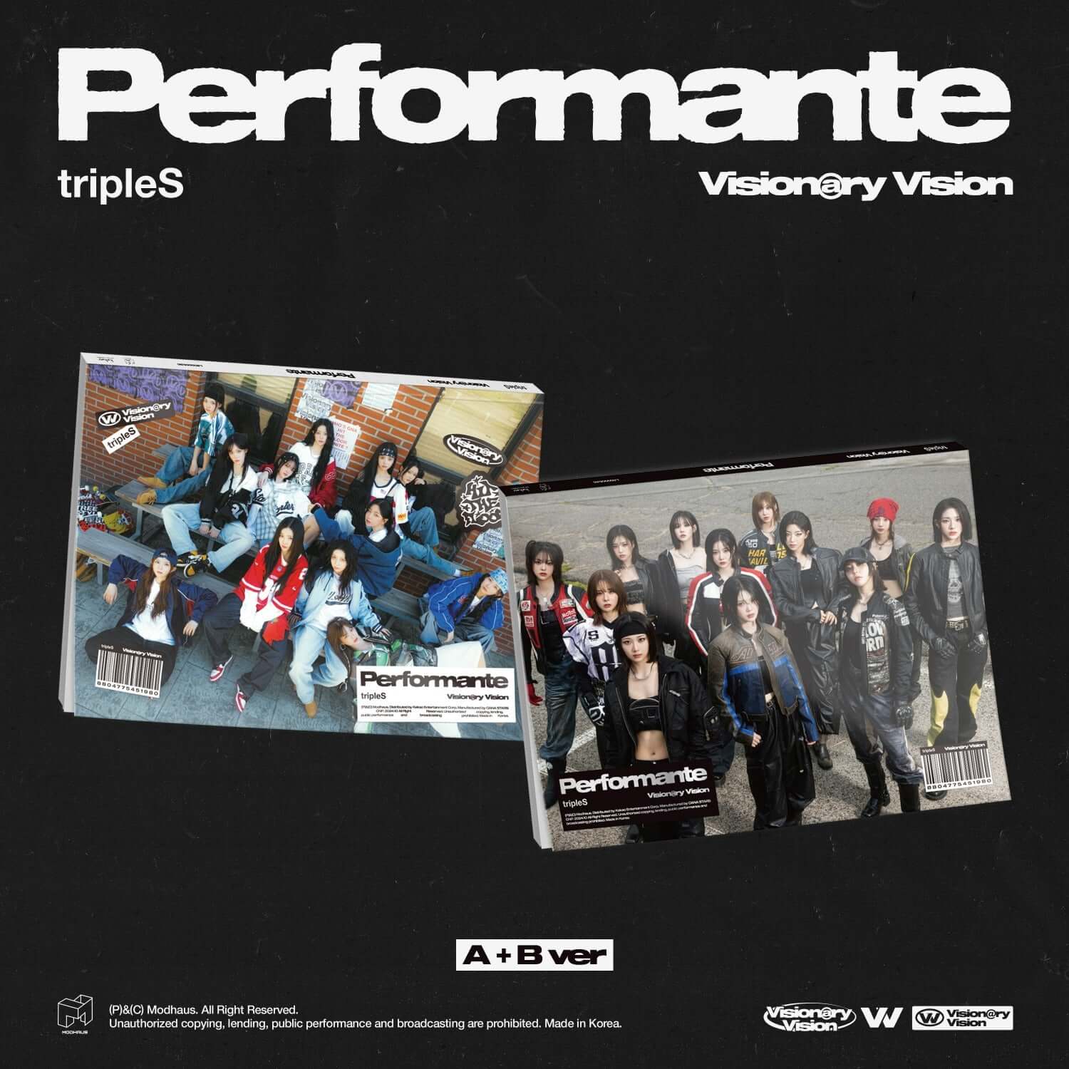 TRIPLES - [Visionary Vision ] (A ver./B ver.) (Set of 2) - K | Kool Seoul - Buy Kpop Albums Online