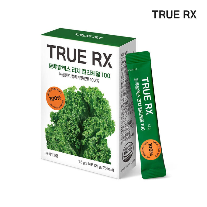 TRUE RX Rich Curly Kale Powder 100%